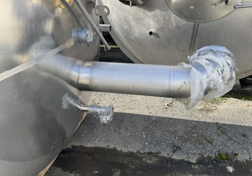 Konzentrattank 25.000 Liter aus V2A, einwandig, gebraucht