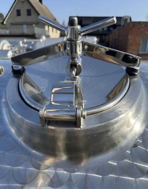 Konzentrattank 25.000 Liter aus V2A, einwandig, gebraucht