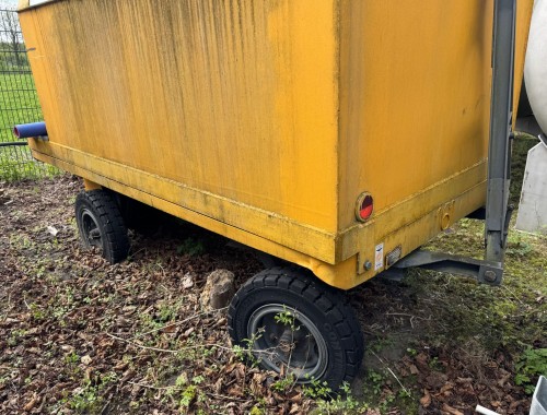 Stahltank mit Fahrgestell 2.500 Liter, gebraucht