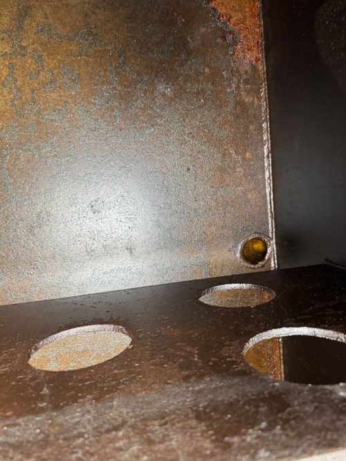 Stahltank mit Fahrgestell 2.500 Liter, gebraucht