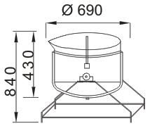 Behälter 250 Liter aus V2A, gebraucht, temperierbar,
Bauform: stehend