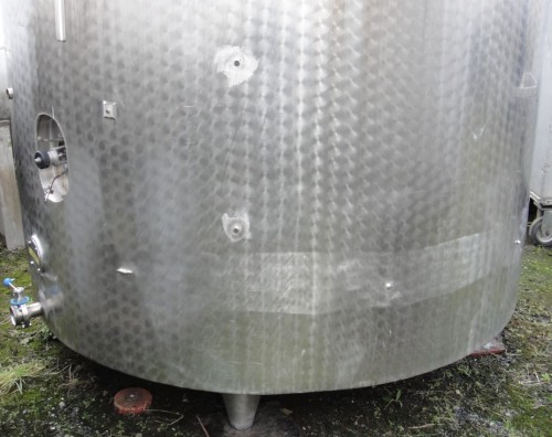 Behälter 5.000 Liter aus V2a, isoliert, gebraucht