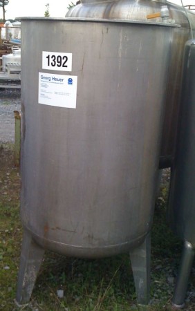 Behälter 550 Liter aus V4A, gebraucht, einwandig