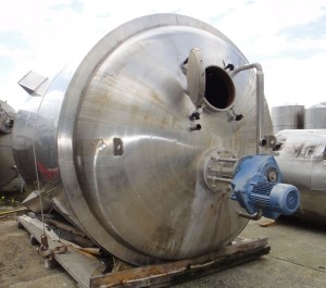 Druckbehälter 15.000 Liter aus V2A, gebraucht, isoliert