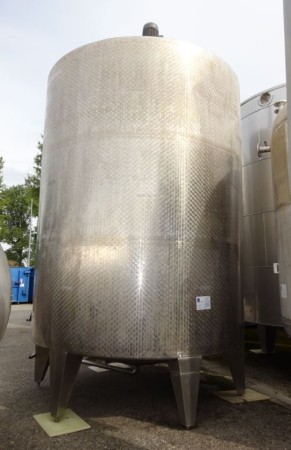 Behälter 28.000 Liter aus V2A, gebraucht, einwandig