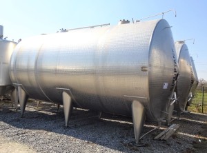 Behälter 40.000 Liter aus V2A einwandig