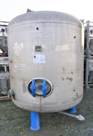 Behälter 5.000 Liter aus V4A einwandig