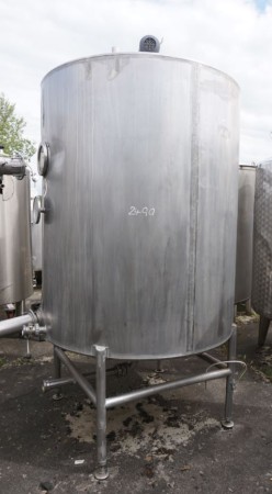 Behälter 1.700 Liter aus V2A einwandig, gebraucht