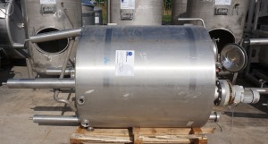 Behälter 900 Liter aus V2A einwandig, gebraucht