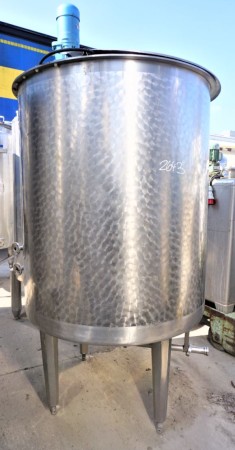 Behälter 1.200 Liter aus V2A einwandig, gebraucht