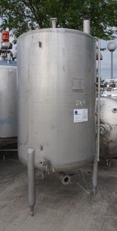 Behälter 1.500 Liter aus V2A, einwandig, gebraucht