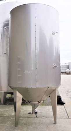 Behälter 3.000 Liter aus V2A, isoliert, kühlbar, gebraucht