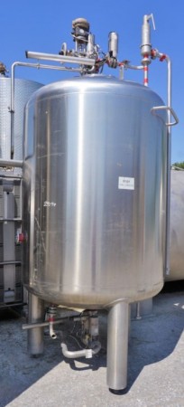 Druckbehälter 2.900 Liter aus V2A einwandig, gebraucht