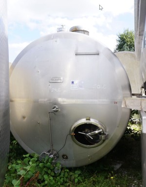 Behälter 20.000 Liter aus V2A, einwandig, gebraucht