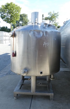 Behälter 1.000 Liter aus V2A, isoliert, gebraucht