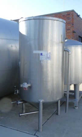 Behälter 1.200 Liter aus V2A einwandig, gebraucht