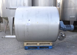 Behälter 2.100 Liter aus V4A, temperierbar, isoliert, gebraucht