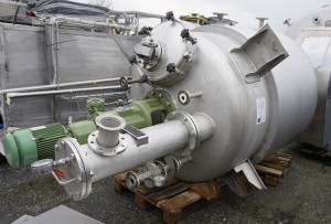 Behälter 2.410 Liter aus V4A temperierbar, isoliert, gebraucht