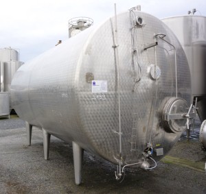 Behälter 15.000 Liter aus V2A isoliert, gebraucht