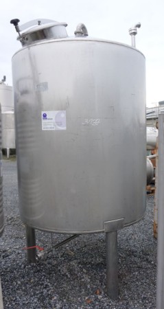 Behälter 2.000 Liter aus V2A einwandig, gebraucht