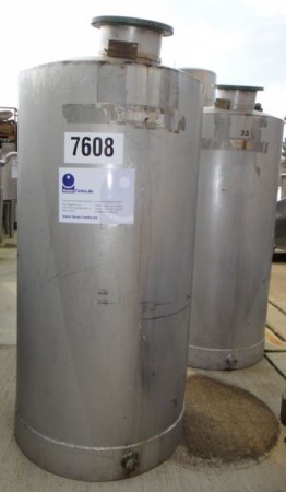 Behälter 326 Liter aus V2A, gebraucht, einwandig