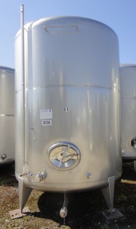 Behälter 11.400 Liter aus V2A, gebraucht, einwandig