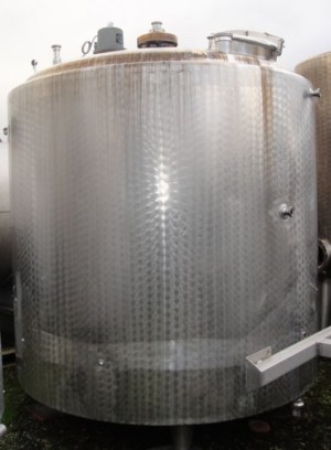 Behälter 5.000 Liter aus V2a, isoliert, gebraucht